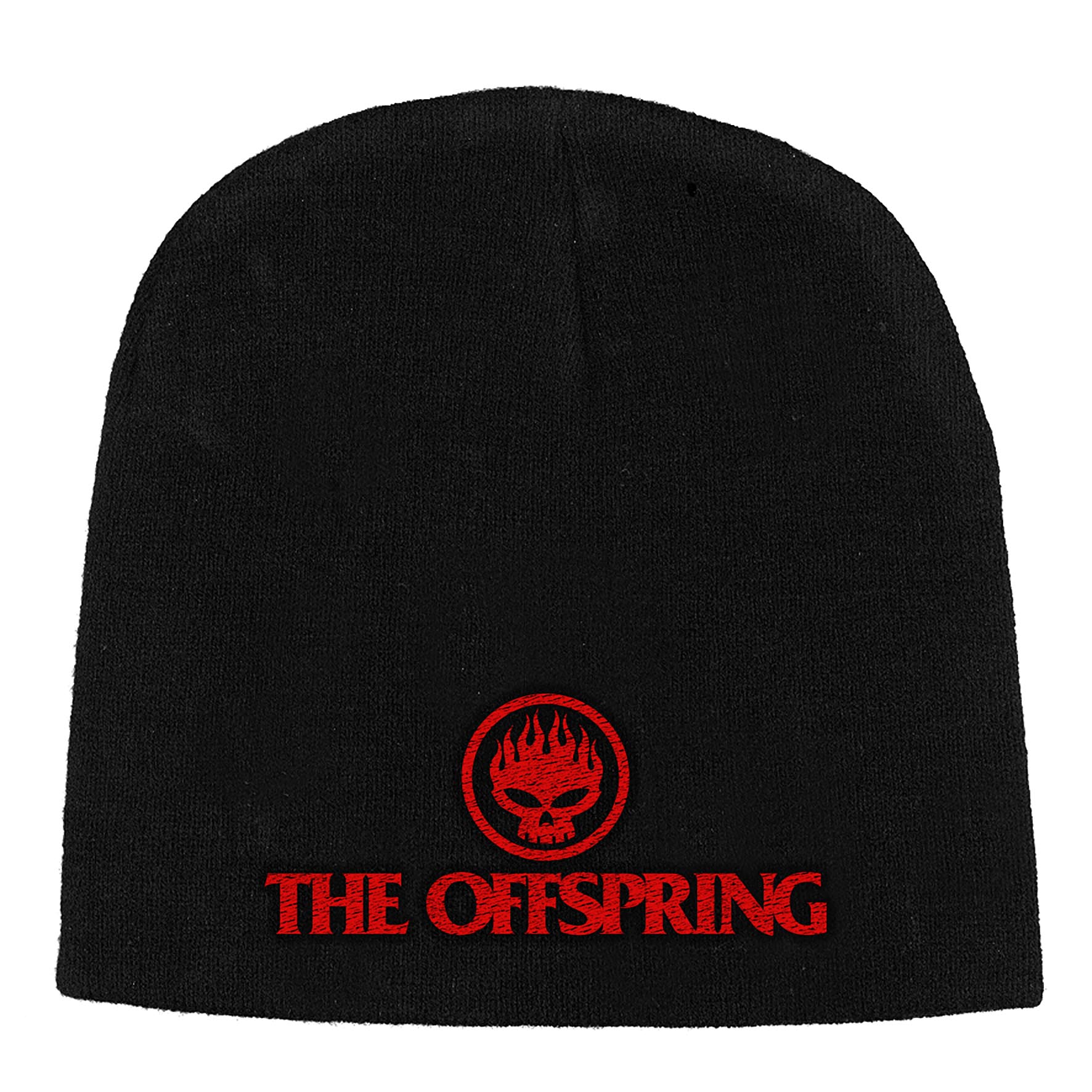 Offspring Unisex Beanie Hat: Skull Logo