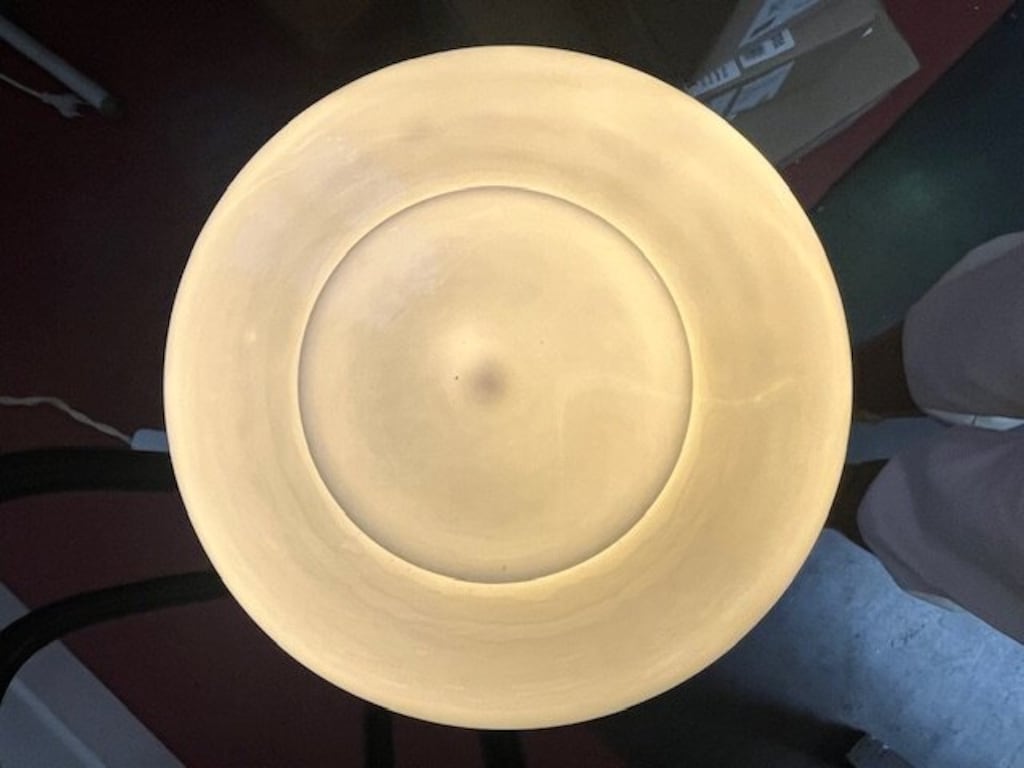 Wall lamp Rundad Valter - Brass/Opal White - 20 cm - 3
