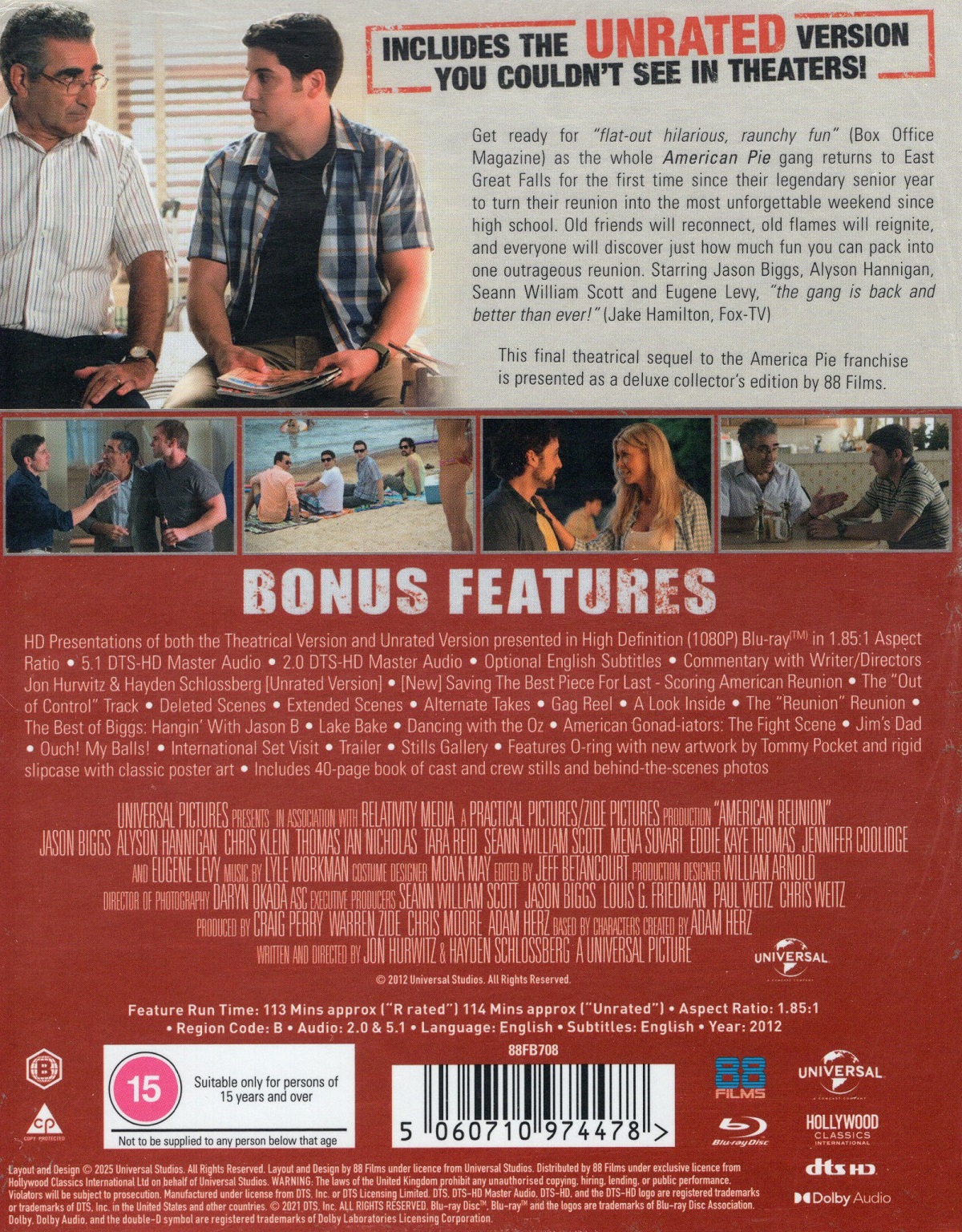 American Pie:  Reunion - Deluxe Collector's Edition (ej svensk text) (Blu-ray) - 2