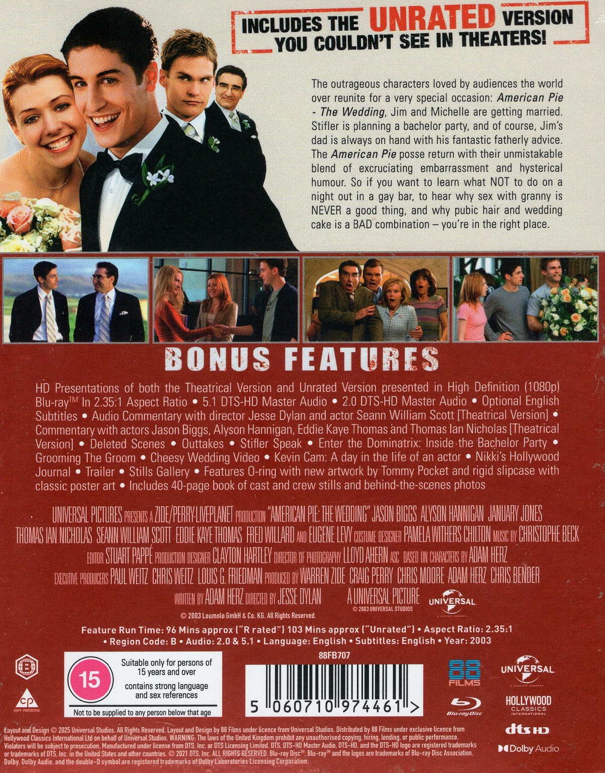 American Pie: The Wedding - Deluxe Collector's Edition (ej svensk text) (Blu-ray) - 2