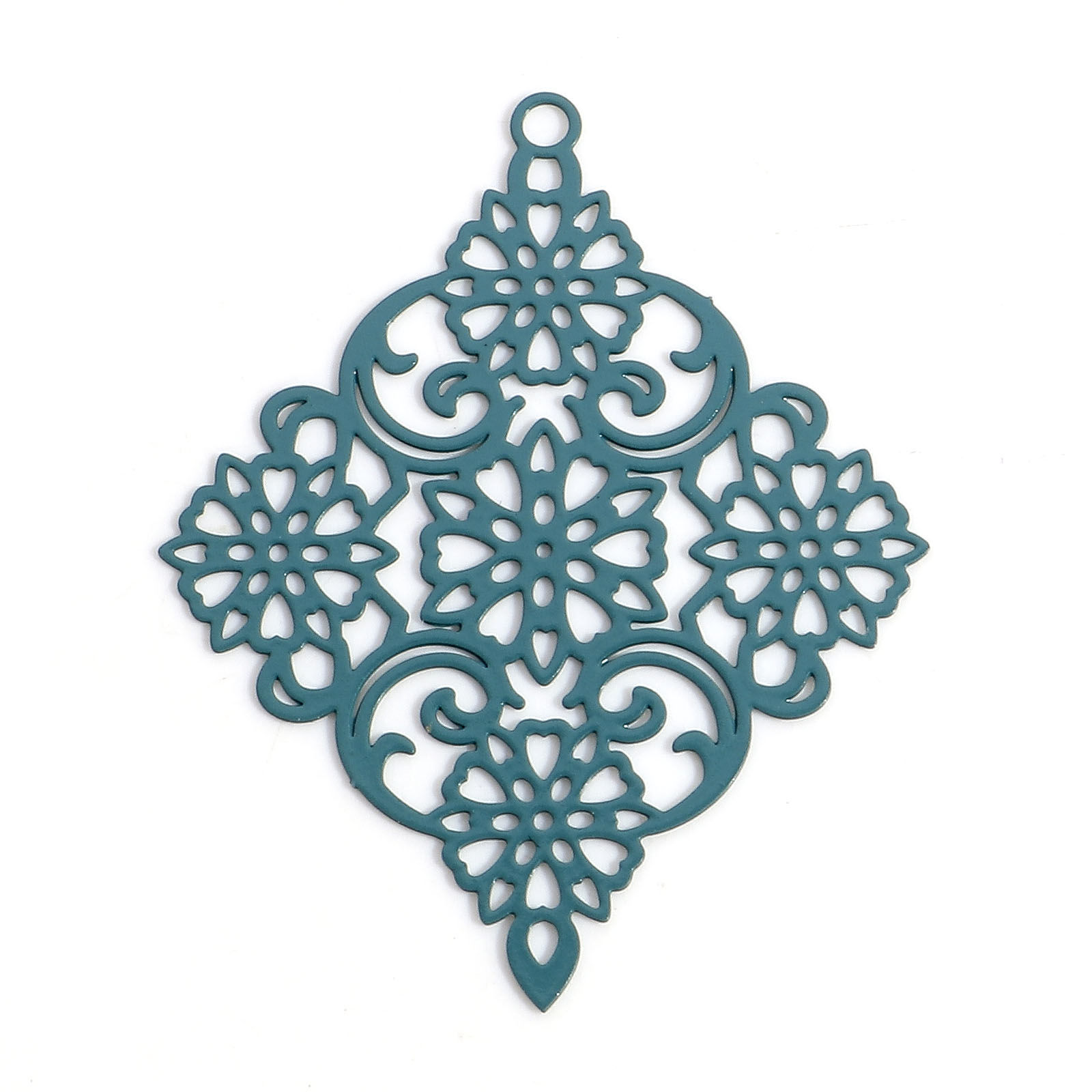 Berlock -  Filigree Romb,  Teal