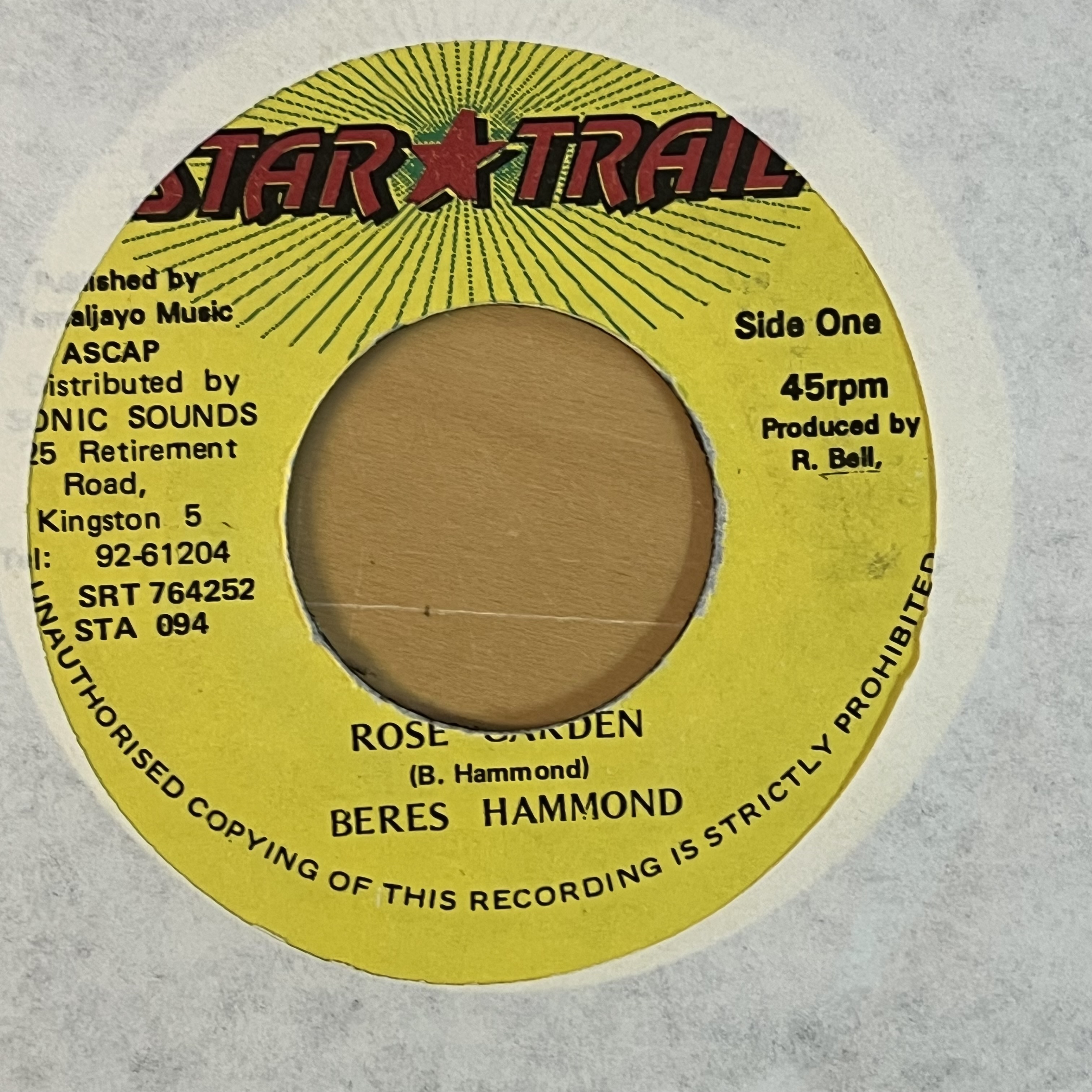 Beres Hammond – Rose Garden