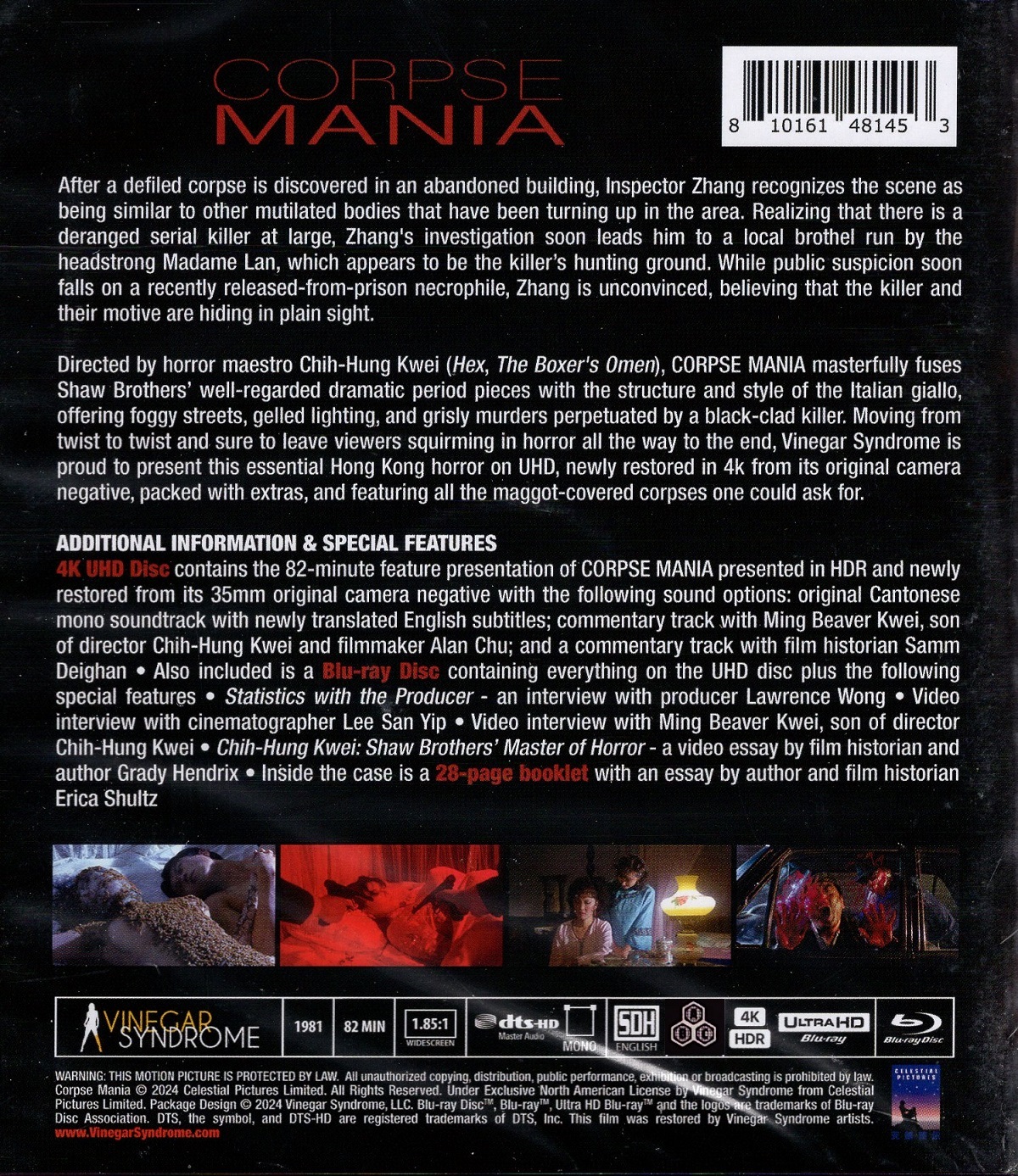 Corpse Mania (ej svensk text) (4K Ultra HD + Blu-ray) - 2