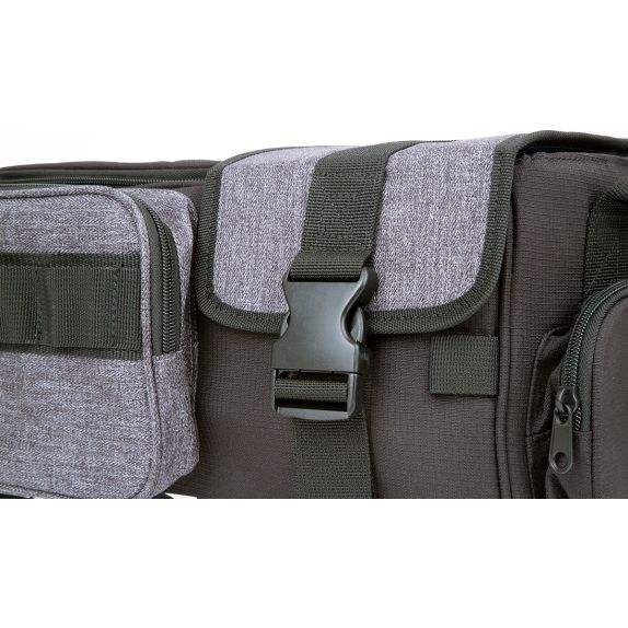 Shimano Yasei Carryall fiskeväska [inkl. 3 betesaskar] medium grå/svart - 3