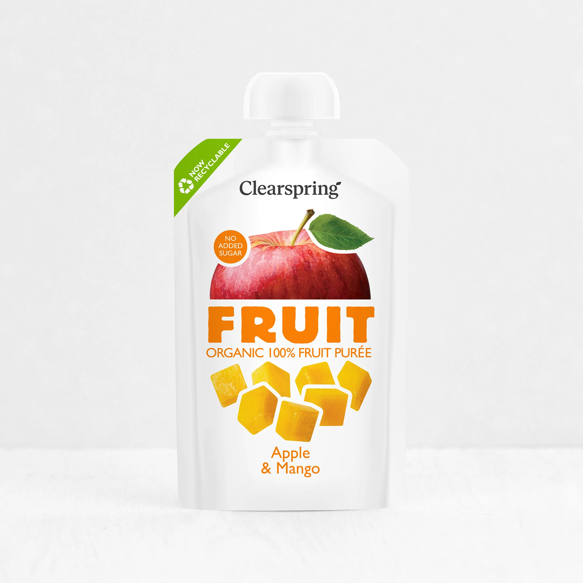 Fruktpuré Äpple & Mango 100g x18, EKO