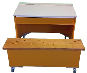 Skolbänk 72x94x99