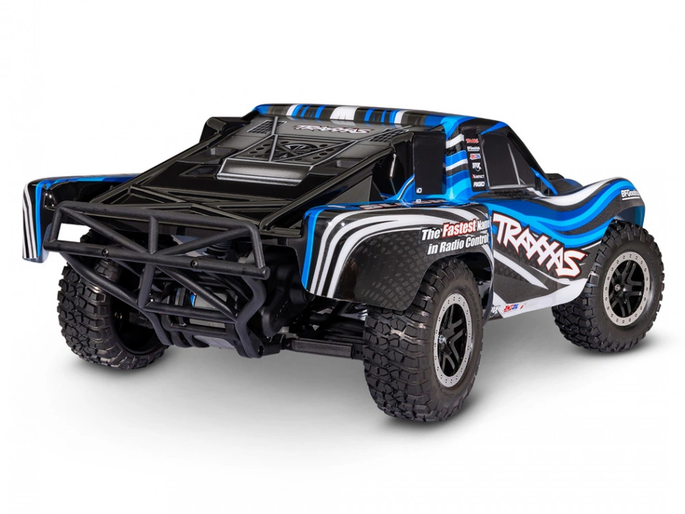 Traxxas Slash 2WD 1/10 RTR TQ Blå EHD Clipless USB - Med Batteri/Laddare - 3