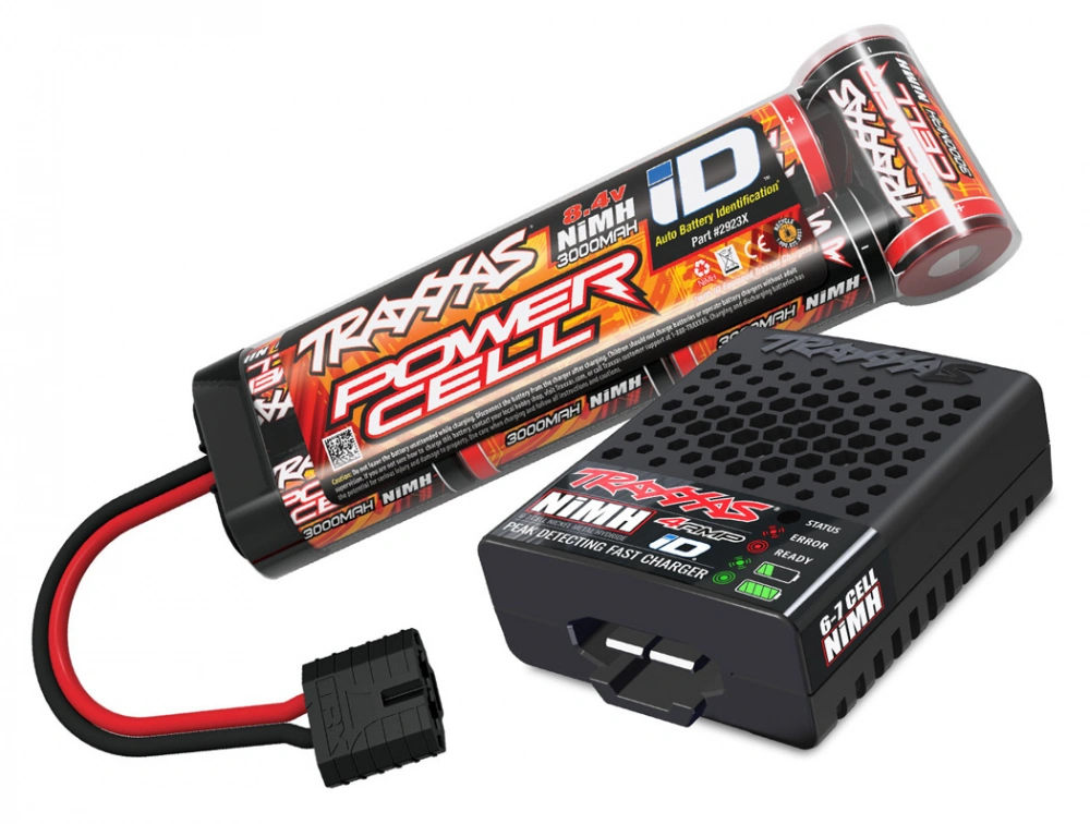 Traxxas Slash 2WD 1/10 RTR TQ Blå EHD Clipless USB - Med Batteri/Laddare - 10