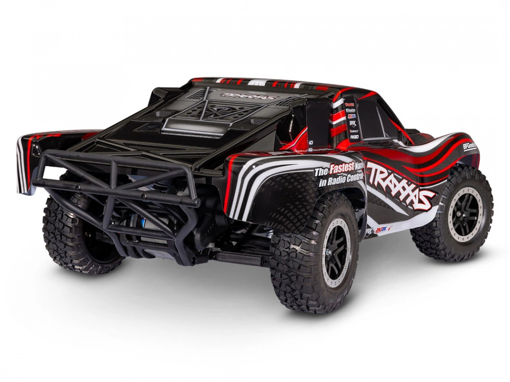 Traxxas Slash 2WD 1/10 RTR TQ Röd EHD Clipless USB - Med Batteri/Laddare - 3