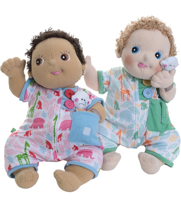 Rubens Barn Kläder Baby Pyjamas grön - 2