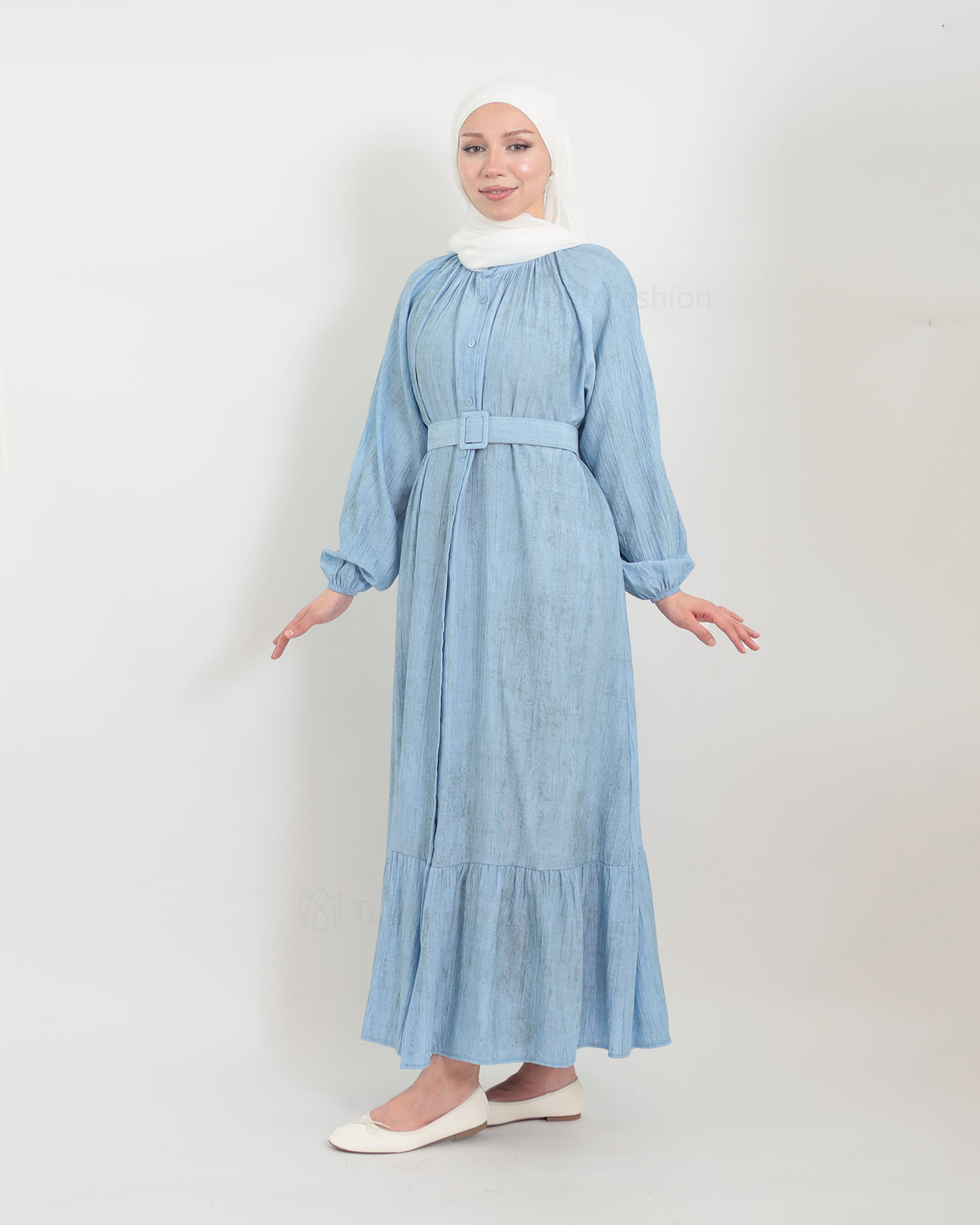 Maxi dress - Sky Blue - 2
