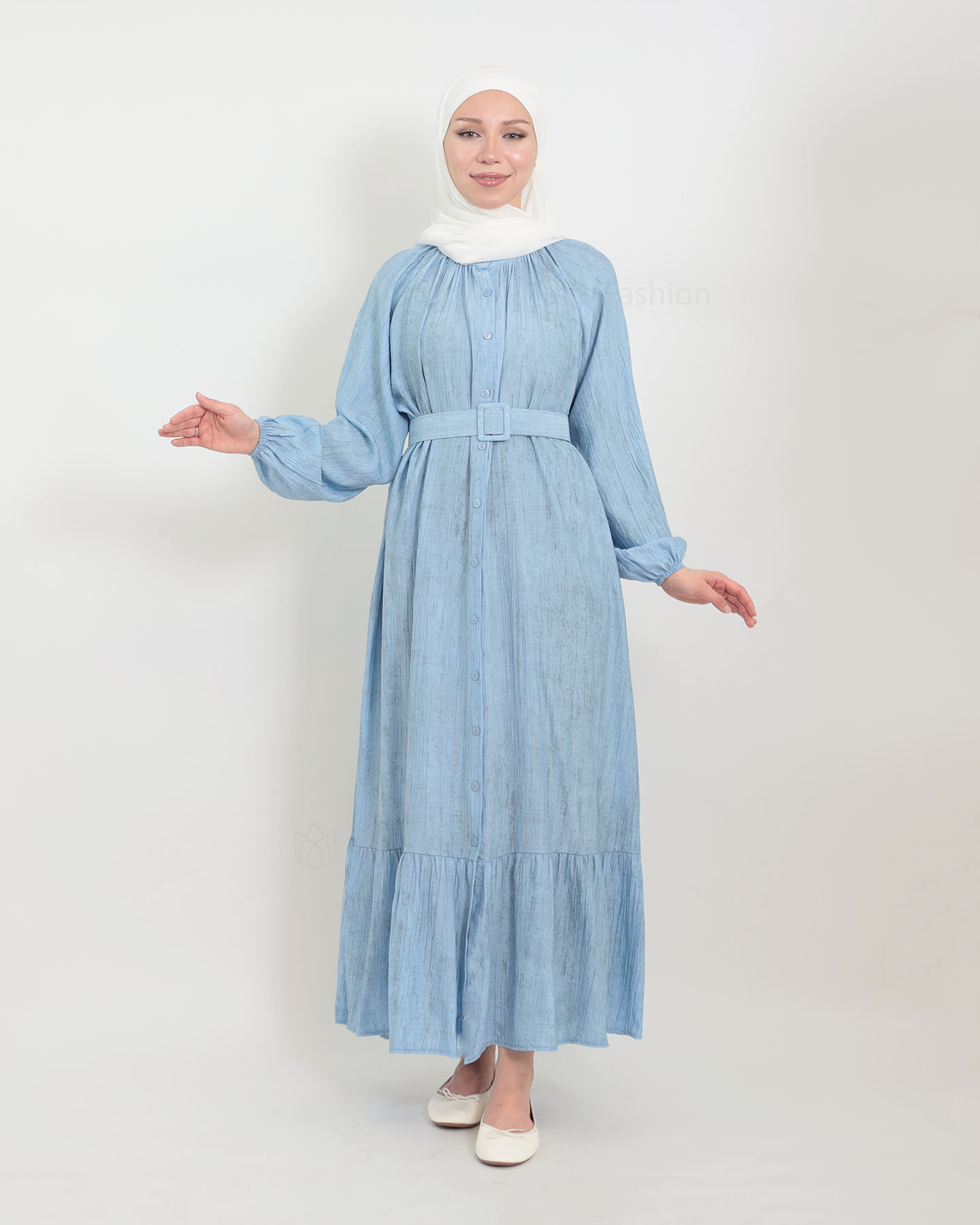 Maxi dress - Sky Blue - 5