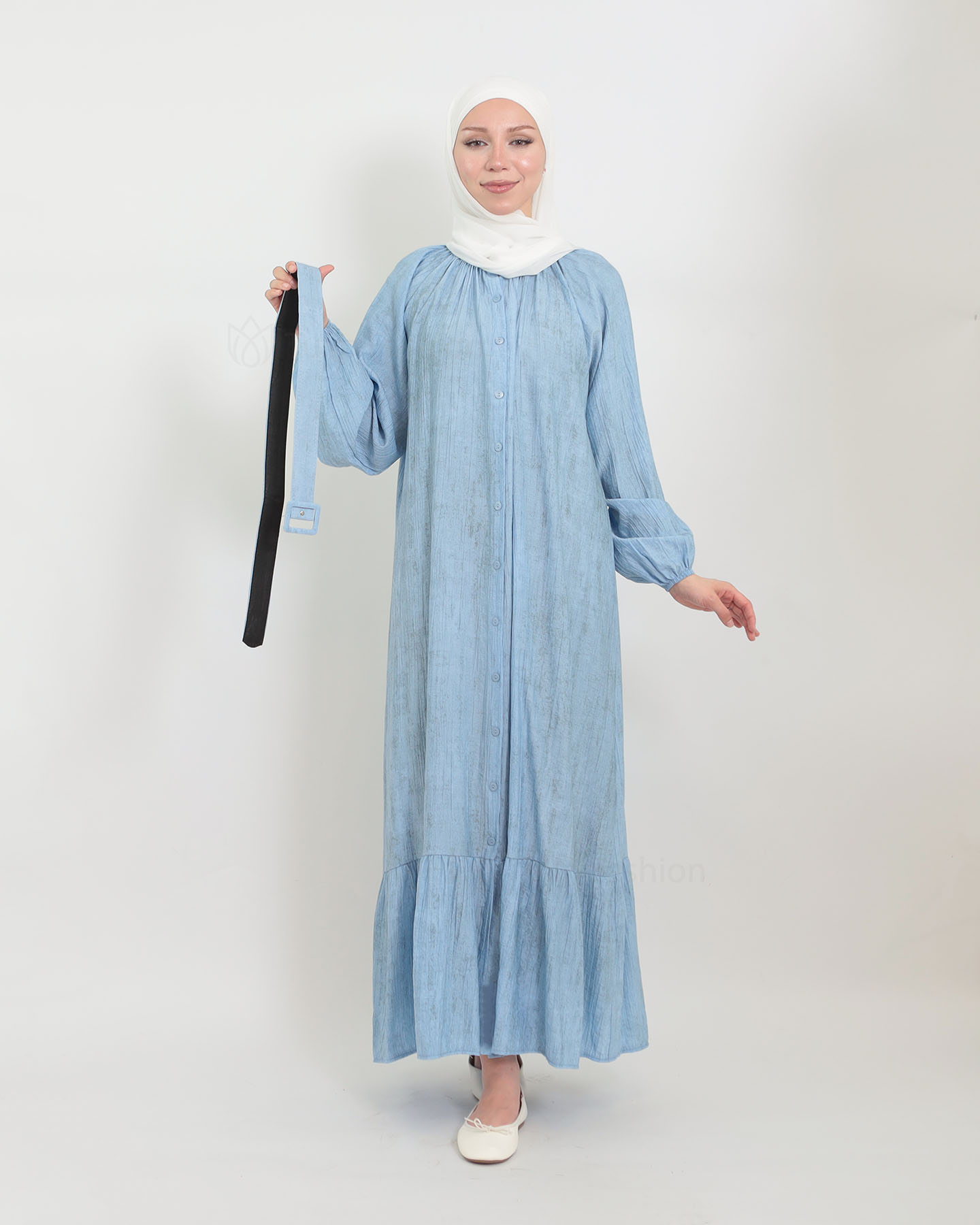 Maxi dress - Sky Blue - 4