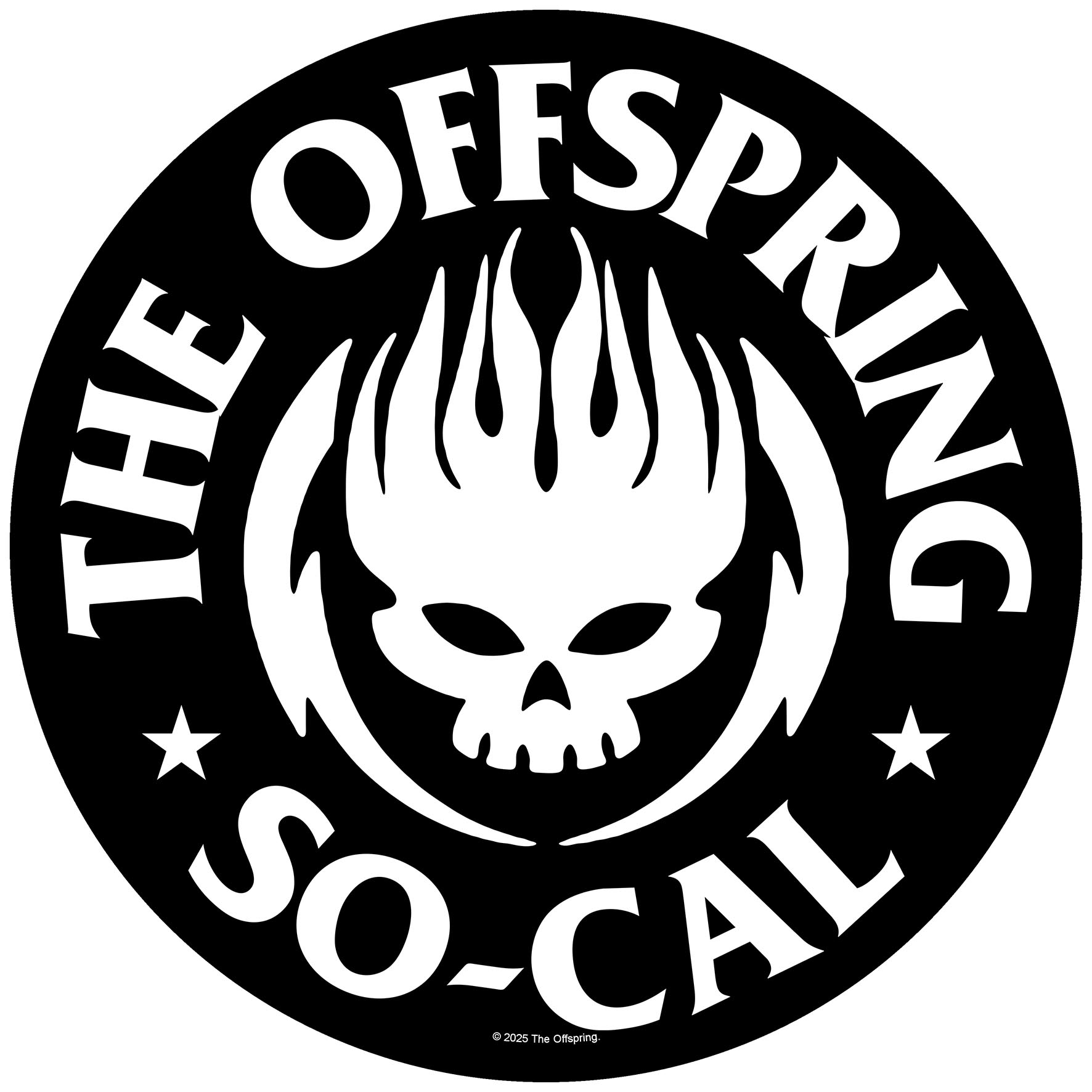 BACK PATCH: THE OFFSPRING - SO-CAL
