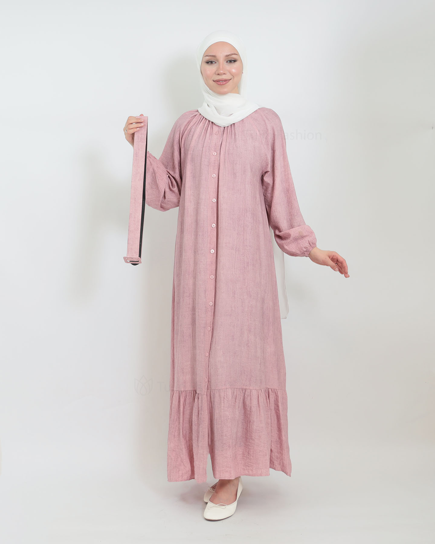 Maxi dress - Pink - 5