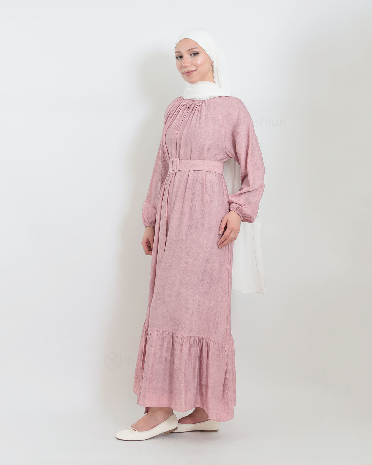 Maxi dress - Pink - 3