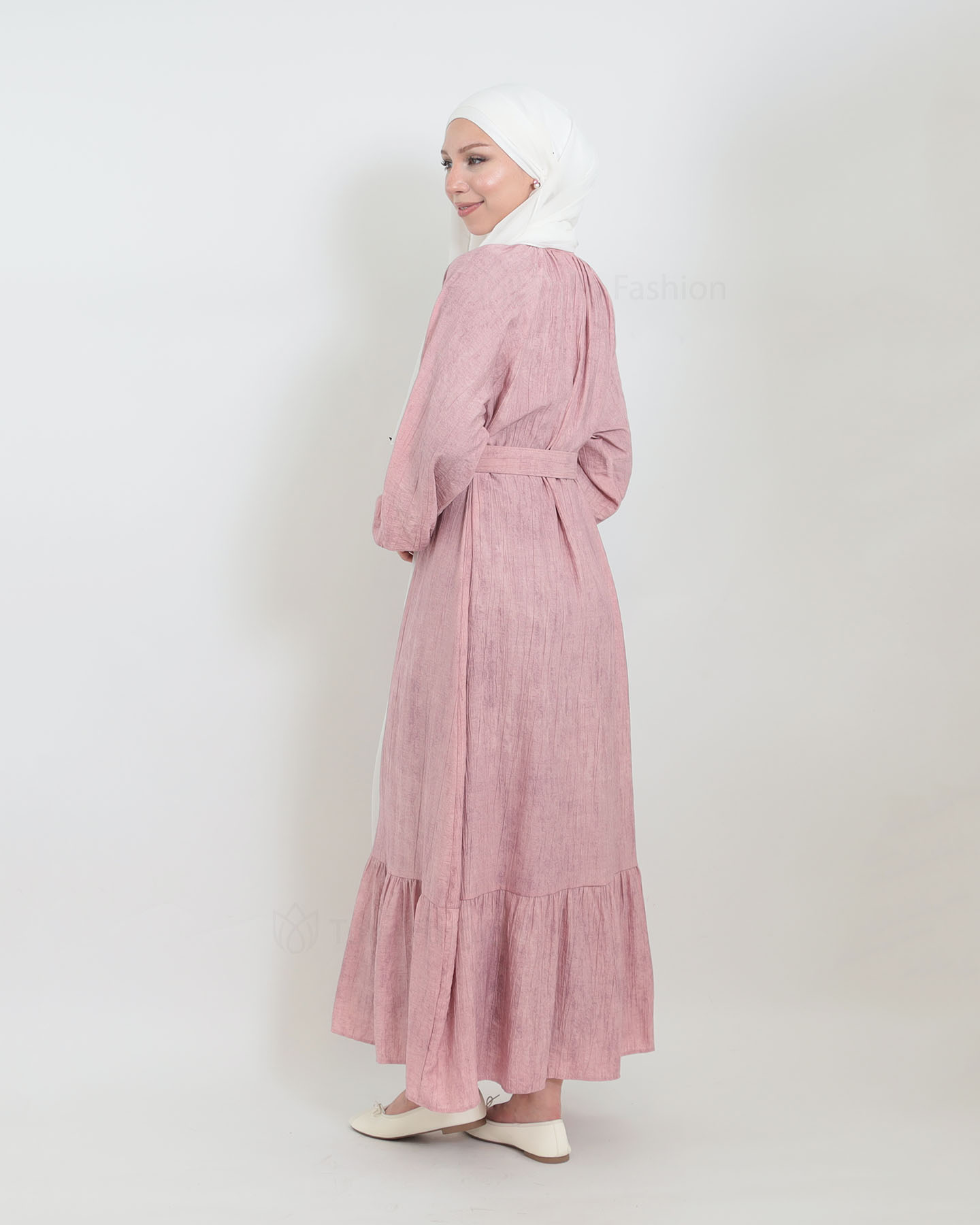 Maxi dress - Pink - 4