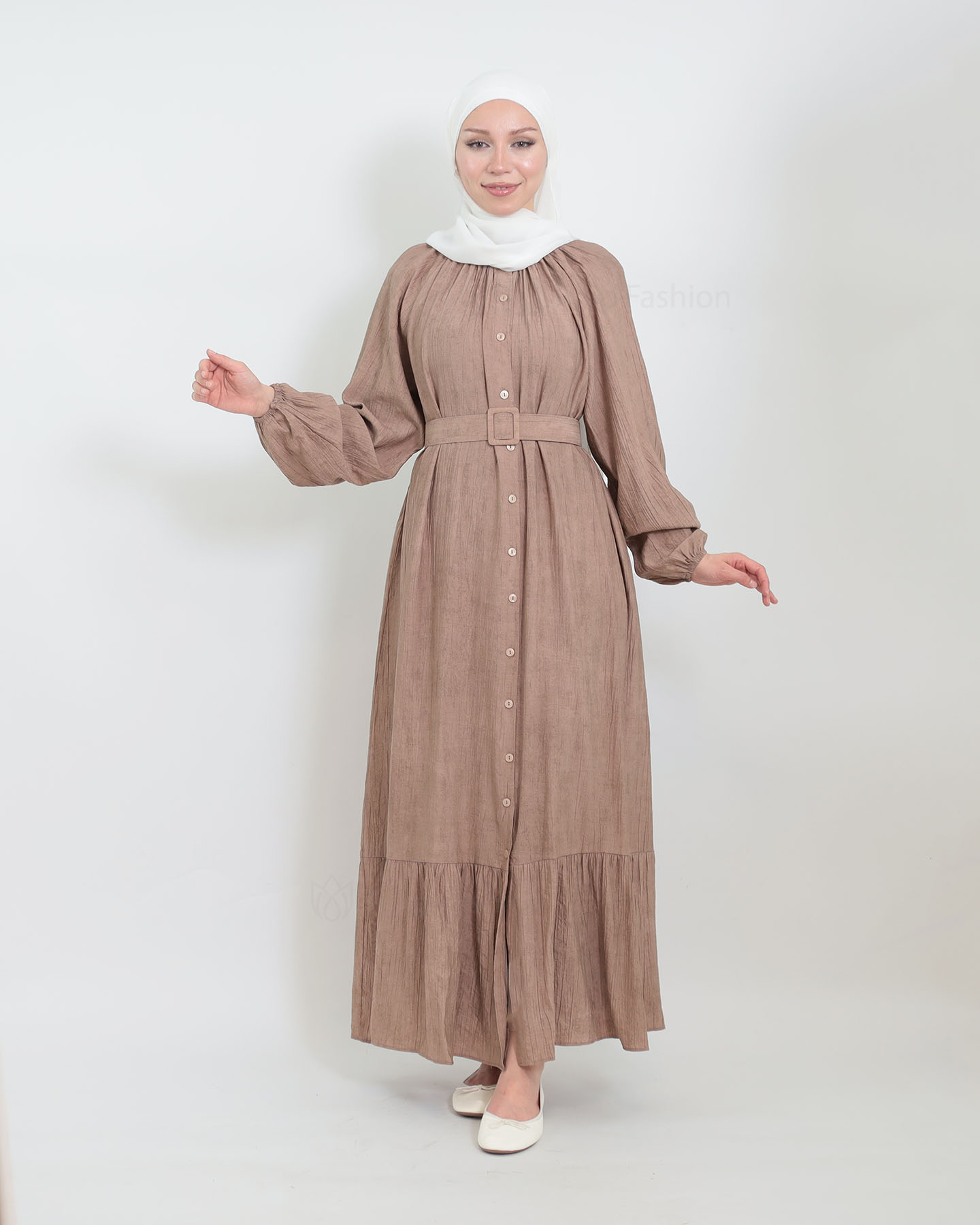 Maxi dress - Brown