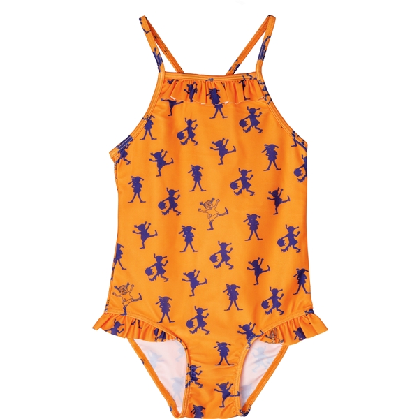 Baddräkt Pippi Orange
