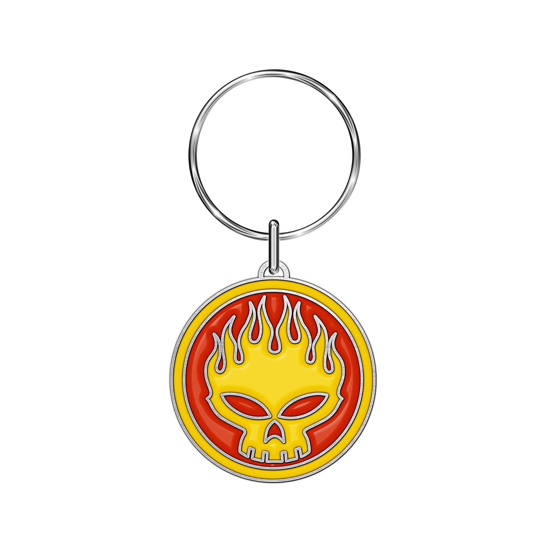 KEYCHAIN THE OFFSPRING - SKULL LOGO