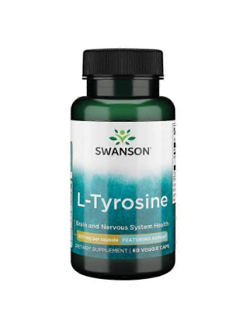 L-Tyrosin - 60 kapslar - Swanson