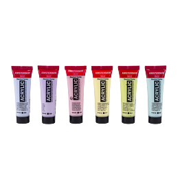 Amsterdam Standard Series Acrylics Pastels Set 6 × 20 ml