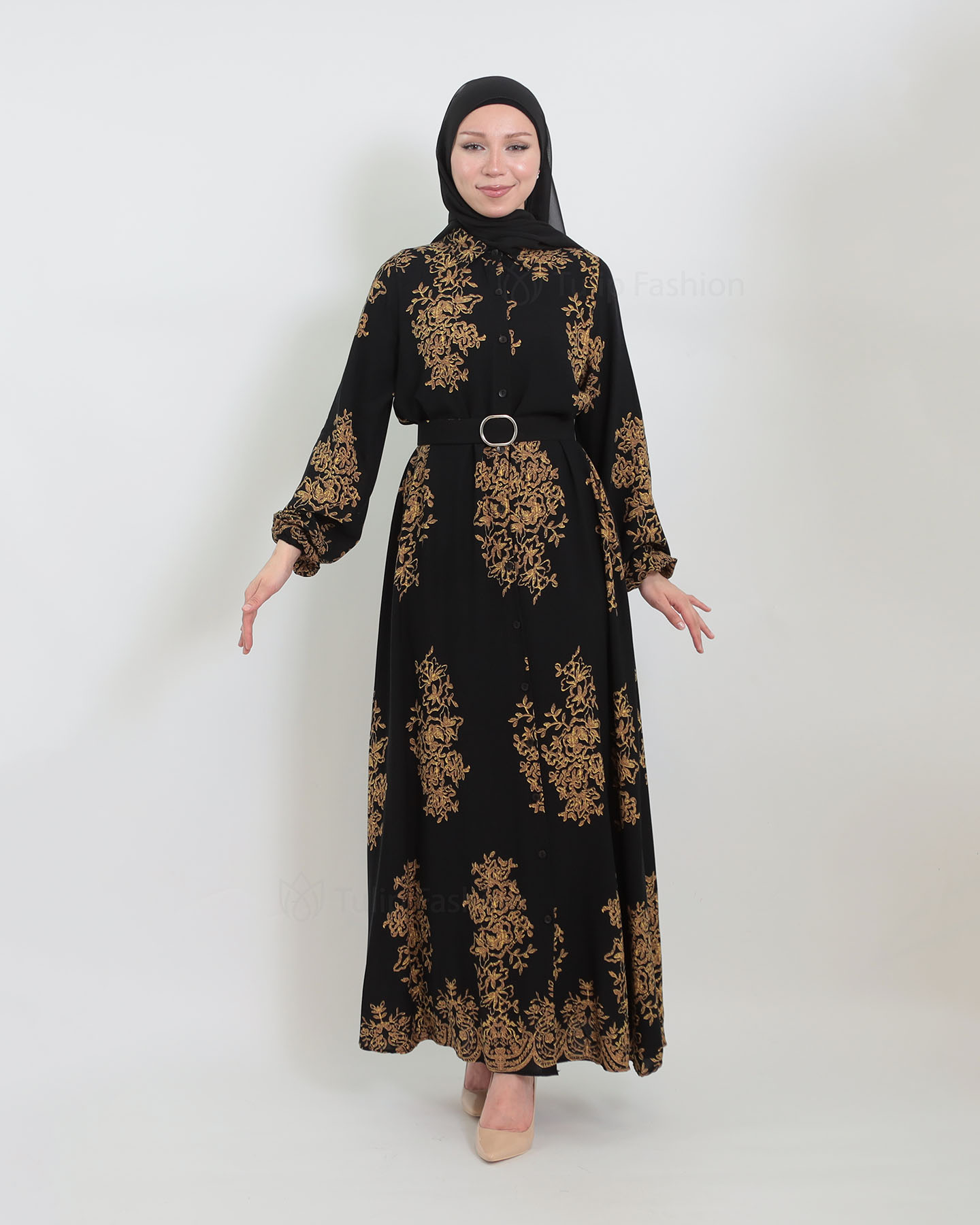 Maxi dress - Black