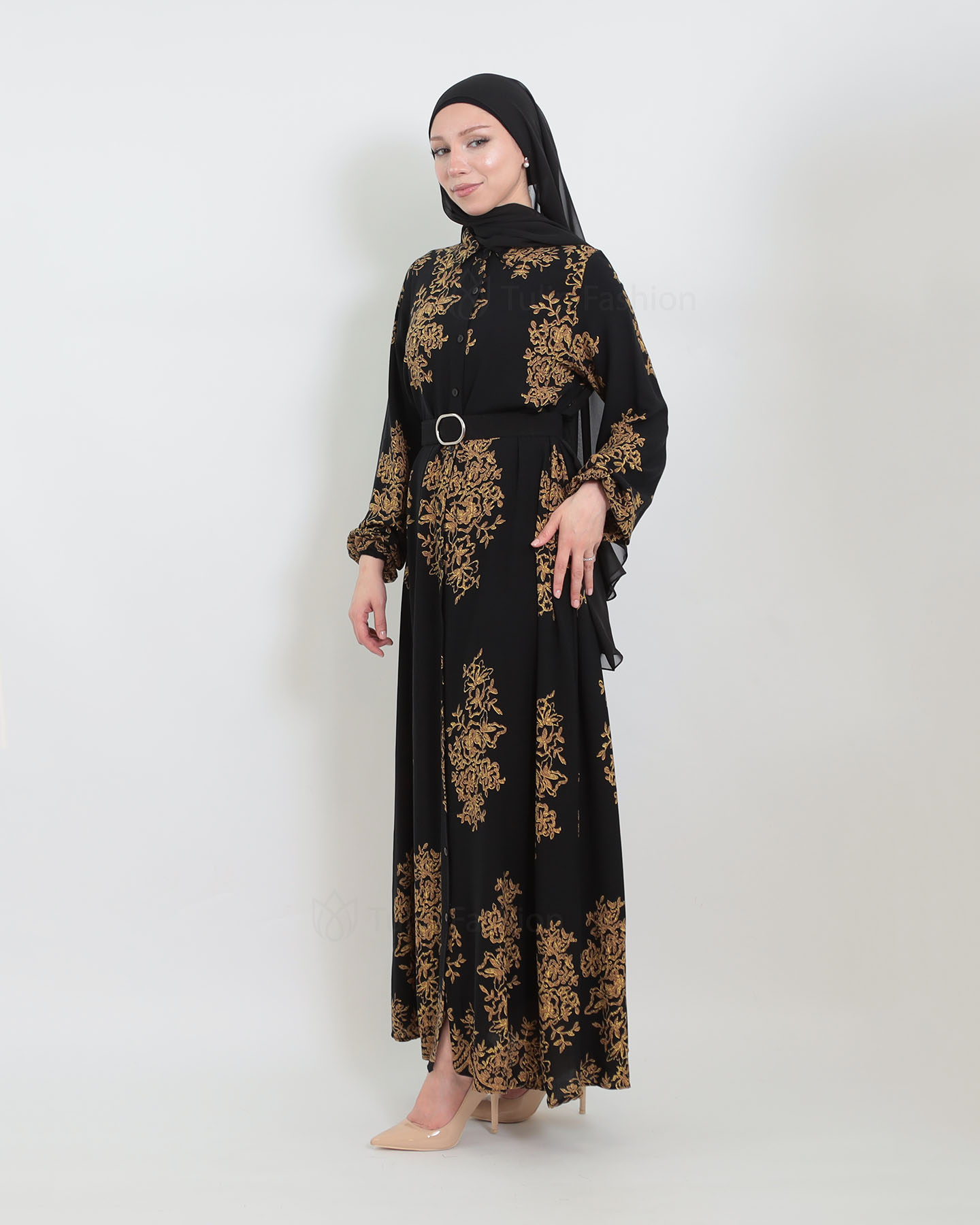 Maxi dress - Black - 3