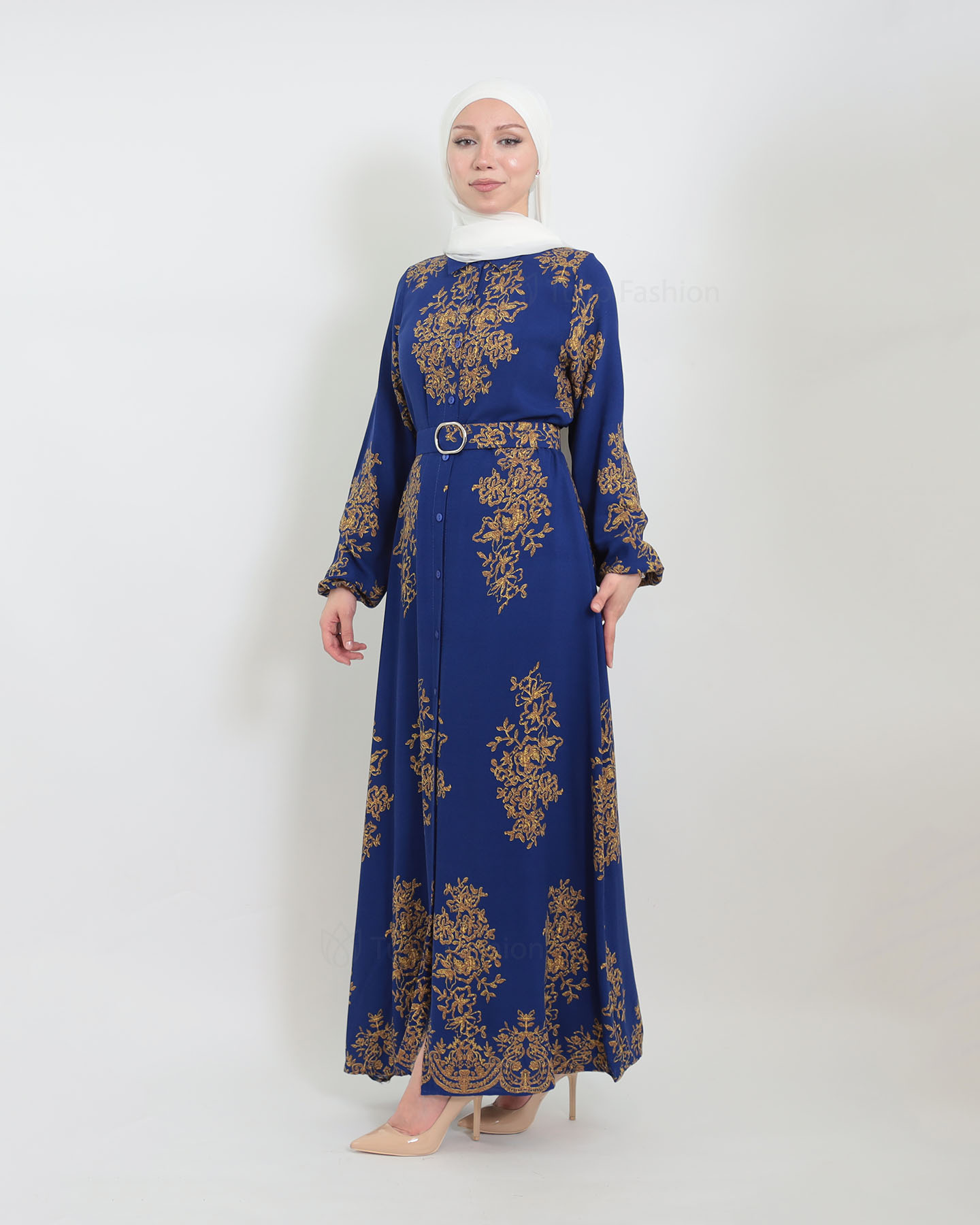 Maxi dress - Blue - 2
