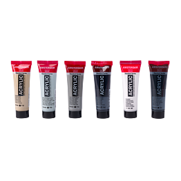 Amsterdam Standard Series Acrylics Grey MixingSet 6 × 20 ml