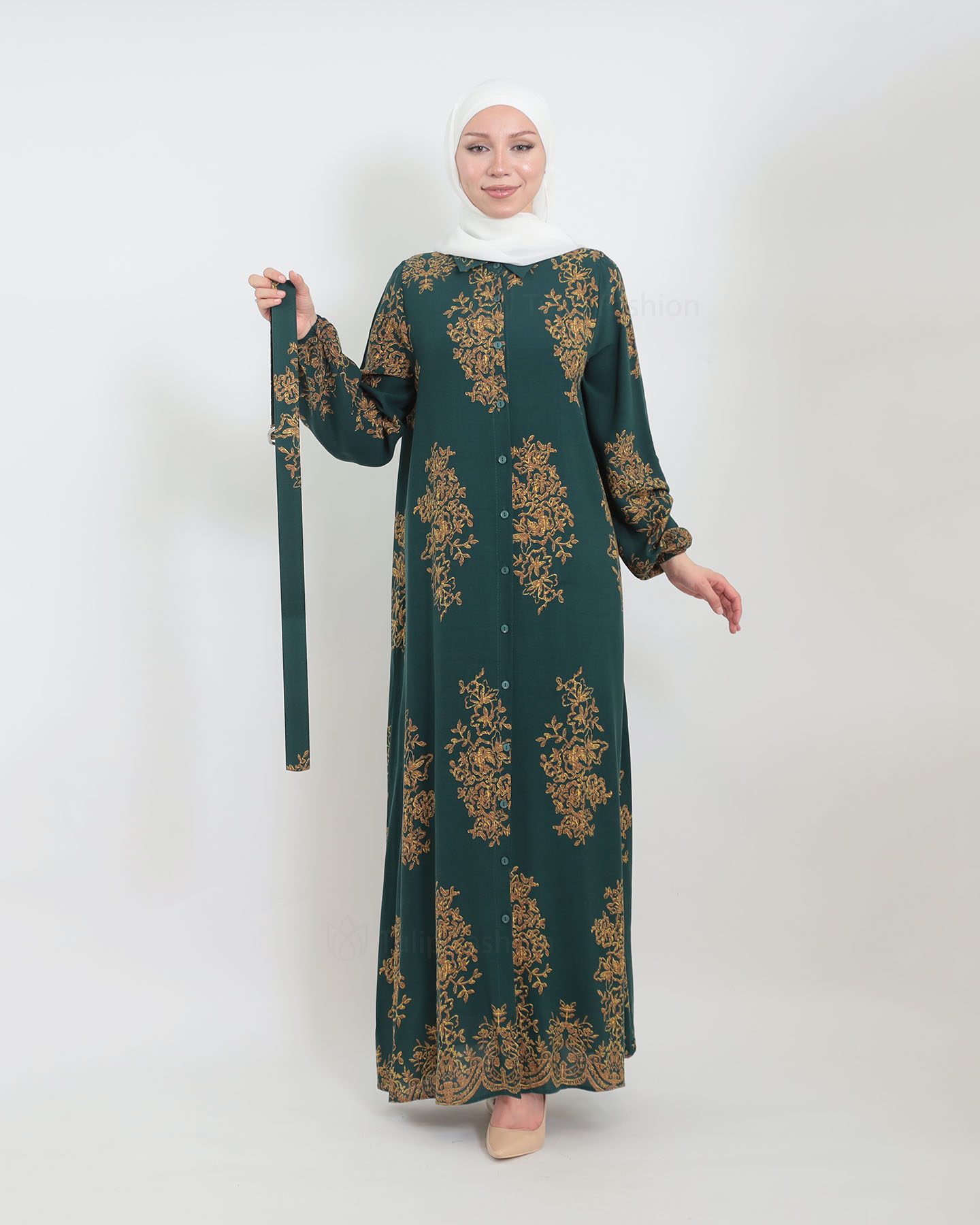 Maxi dress - Green - 6