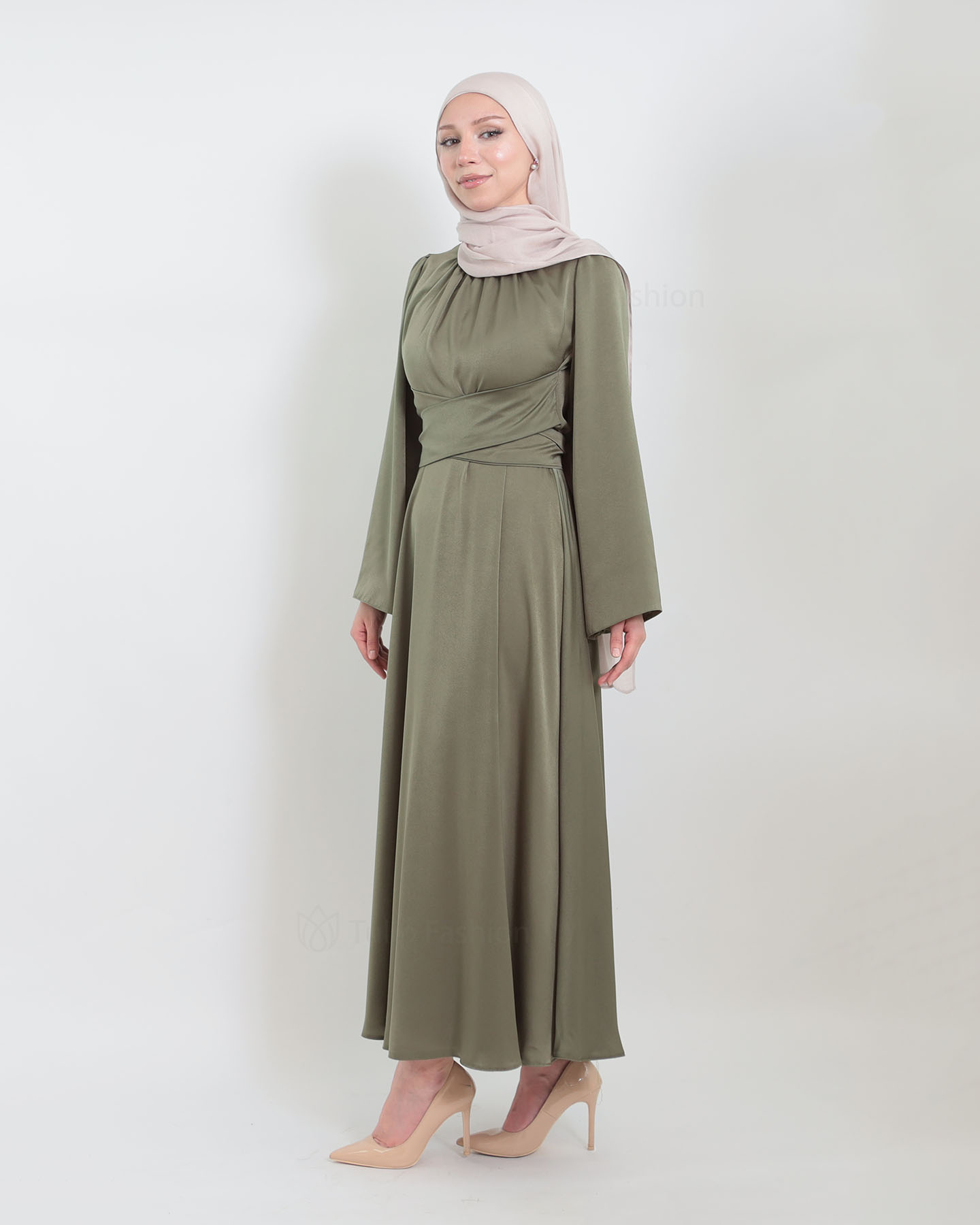 Party dress - Green - 3