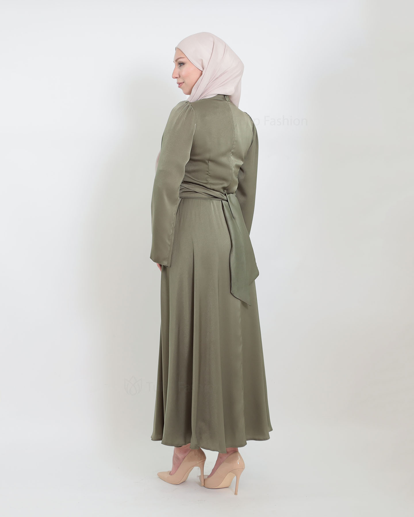Party dress - Green - 4