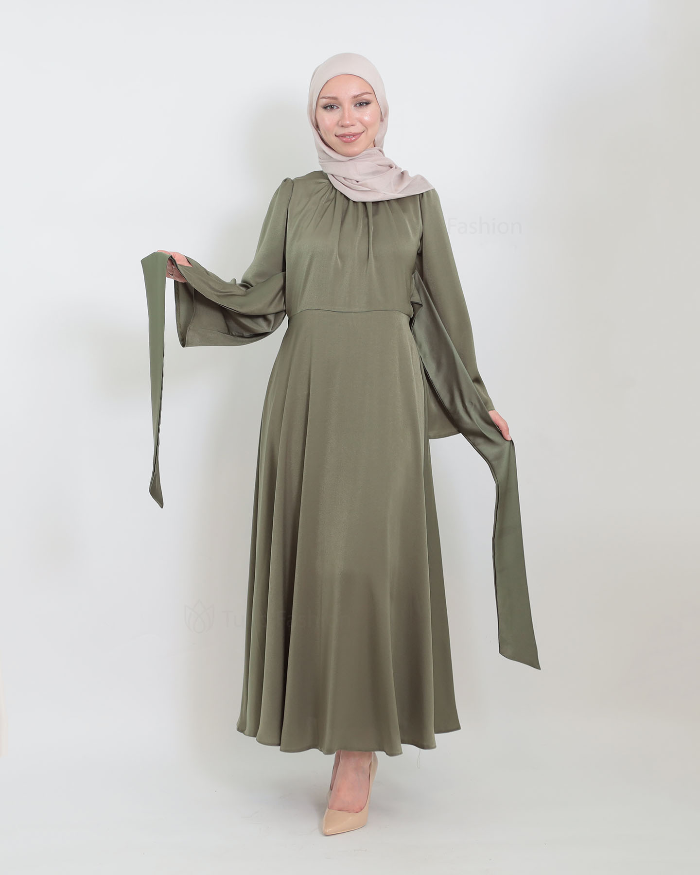 Party dress - Green - 5