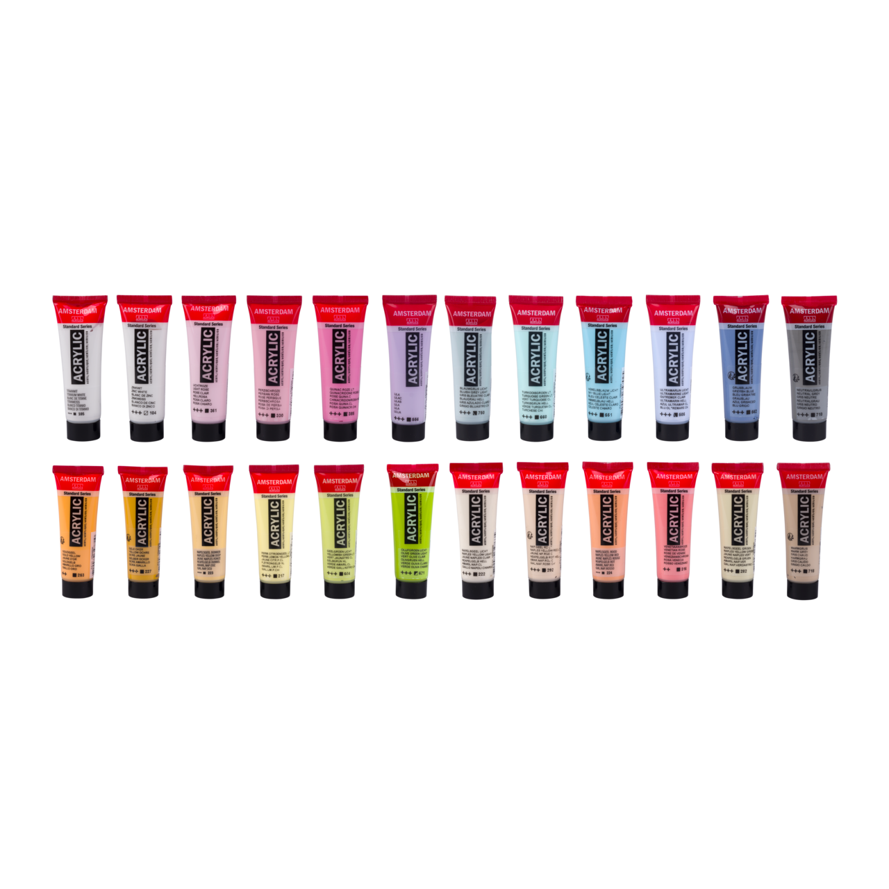 Amsterdam Standard Series Acrylics Soft colorsn Set 24 × 20 ml - 4