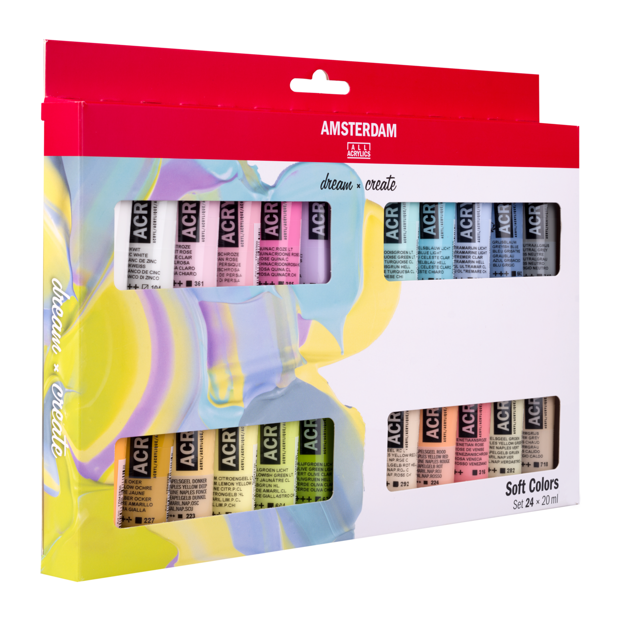 Amsterdam Standard Series Acrylics Soft colorsn Set 24 × 20 ml - 3
