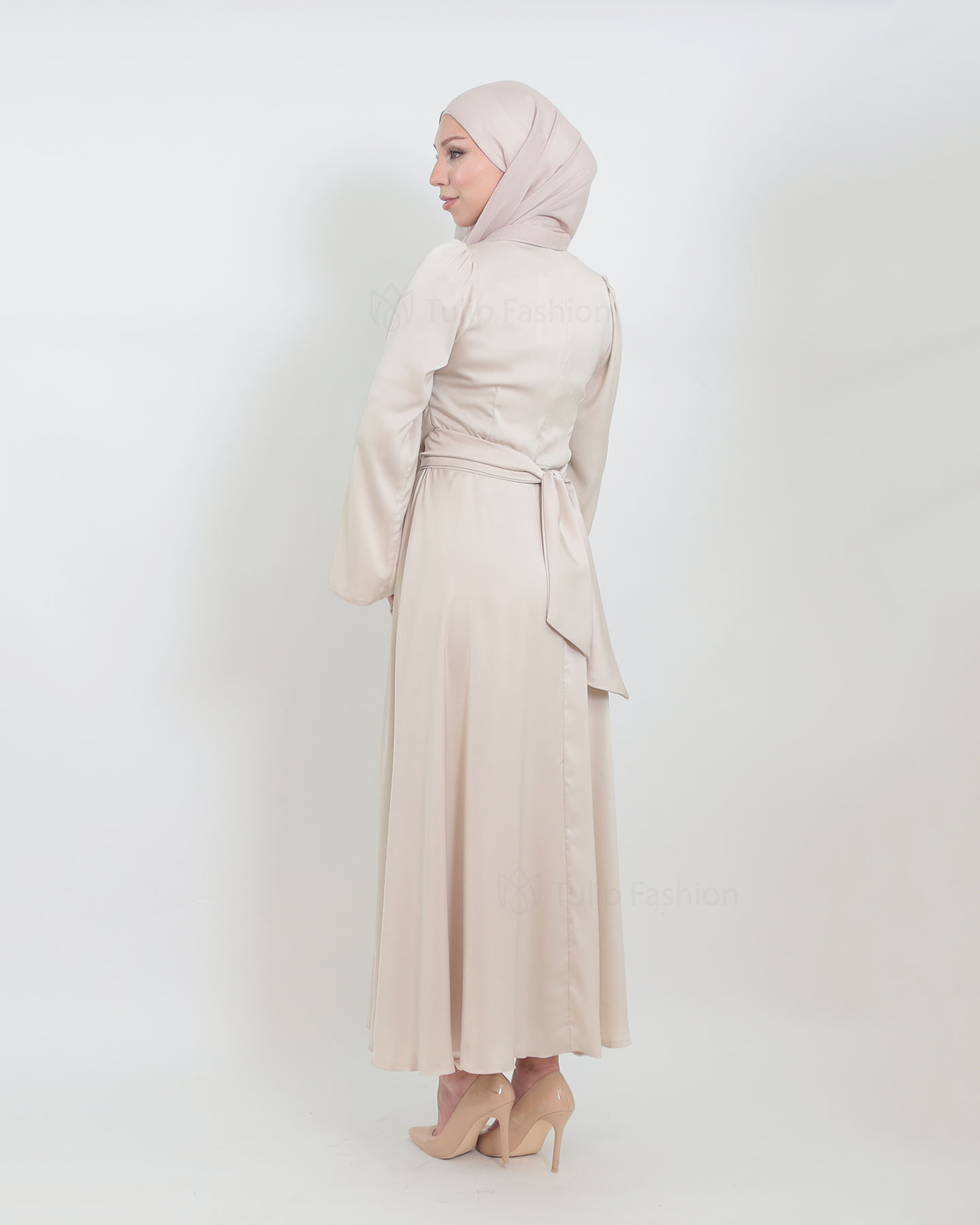 Party dress - Beige - 5
