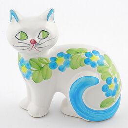 メルタ・グルンディッツ  白い猫  16cm  1970年代