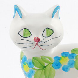 メルタ・グルンディッツ  白い猫  16cm  1970年代