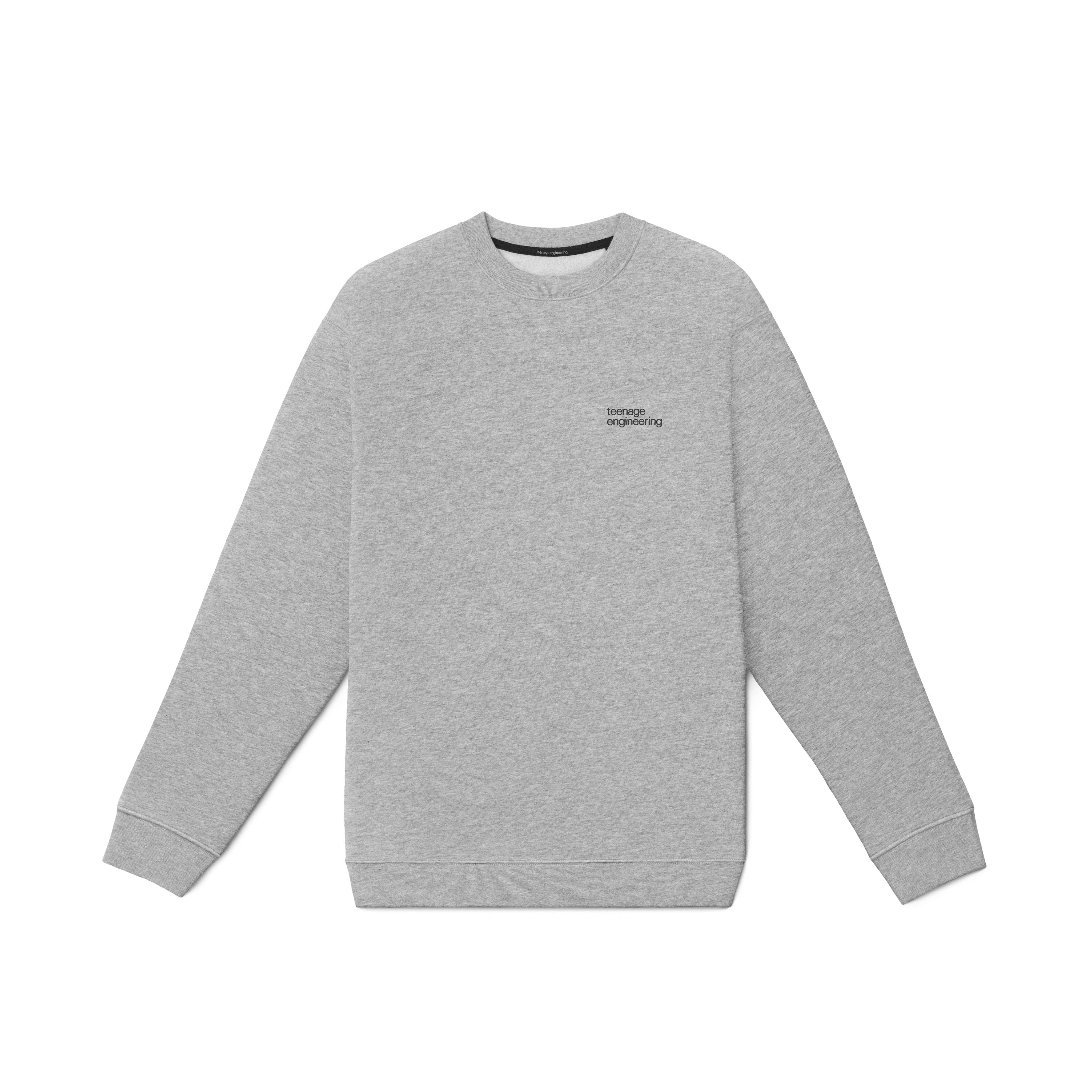 Teenage Engineering Cotton sweatshirt grey melange