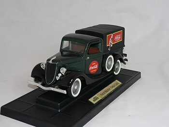 Ford Bache  V8 Pickup  1936  ( Coca Cola )  1:18  SOLIDO  ( Ej Orginal  Kartong )