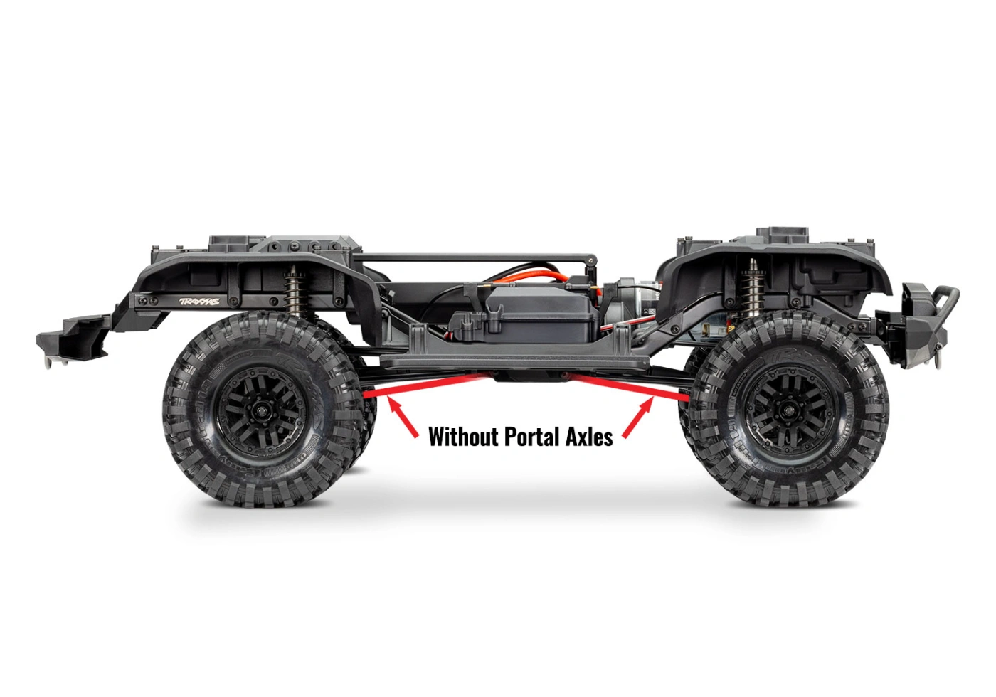 Traxxas TRX-4 Kit Clipless (Without Batteries & Body) - 9