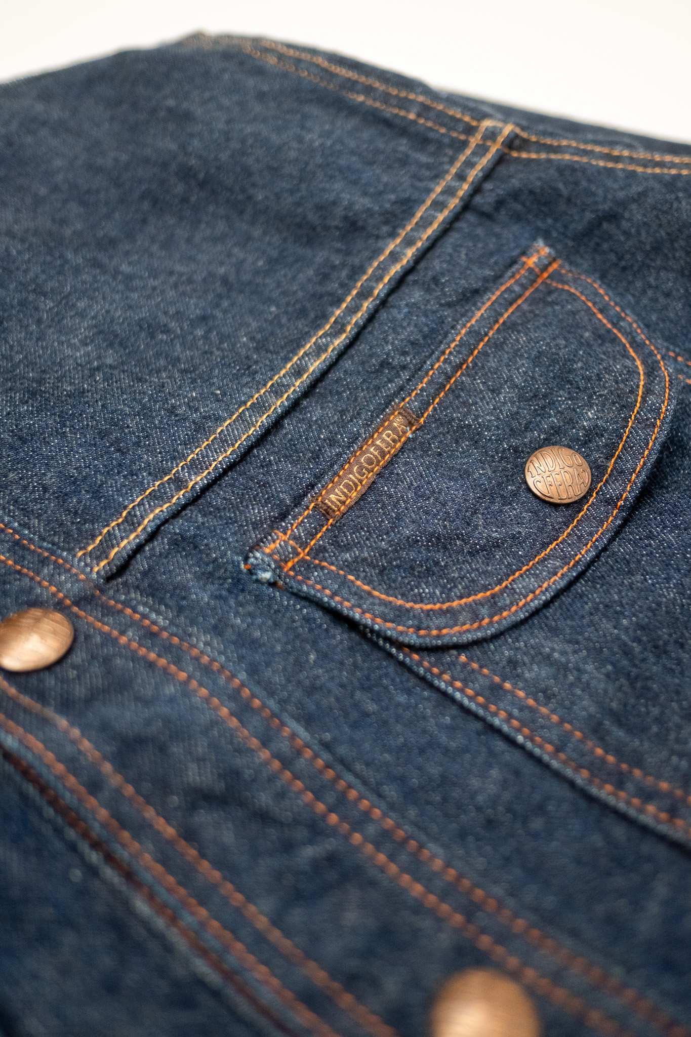 Indigofera - Fargo Trucker 70´s Vintage Denim Rinsed - 5