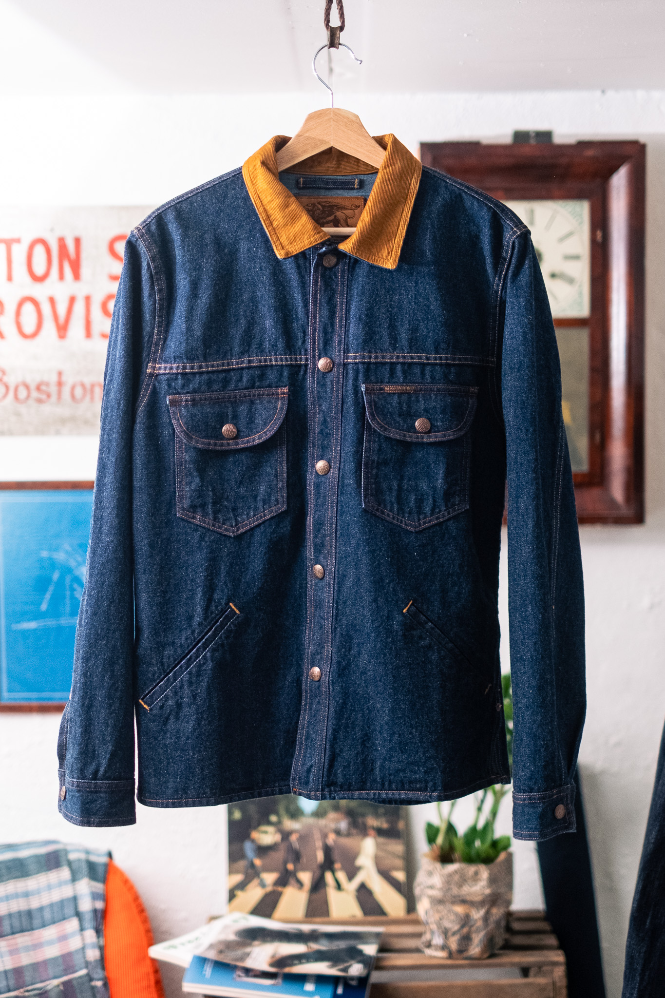 Indigofera - Fargo Trucker 70´s Vintage Denim Rinsed