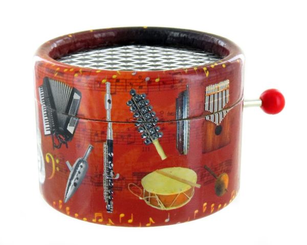 Cardboard box for musical mechanism - Musical instruments - 3