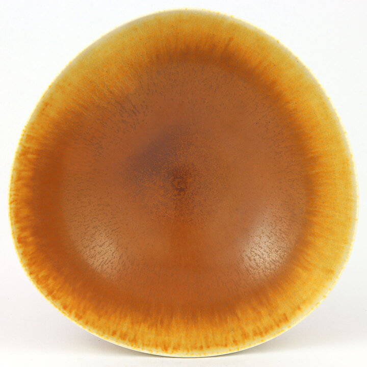 ベルント・フリーベリ  茶色のボウル  三角形  14cm  1958年