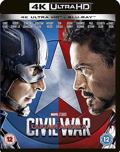 Captain America: Civil War (BLU-RAY 4K ULTRA HD + BLU-RAY)