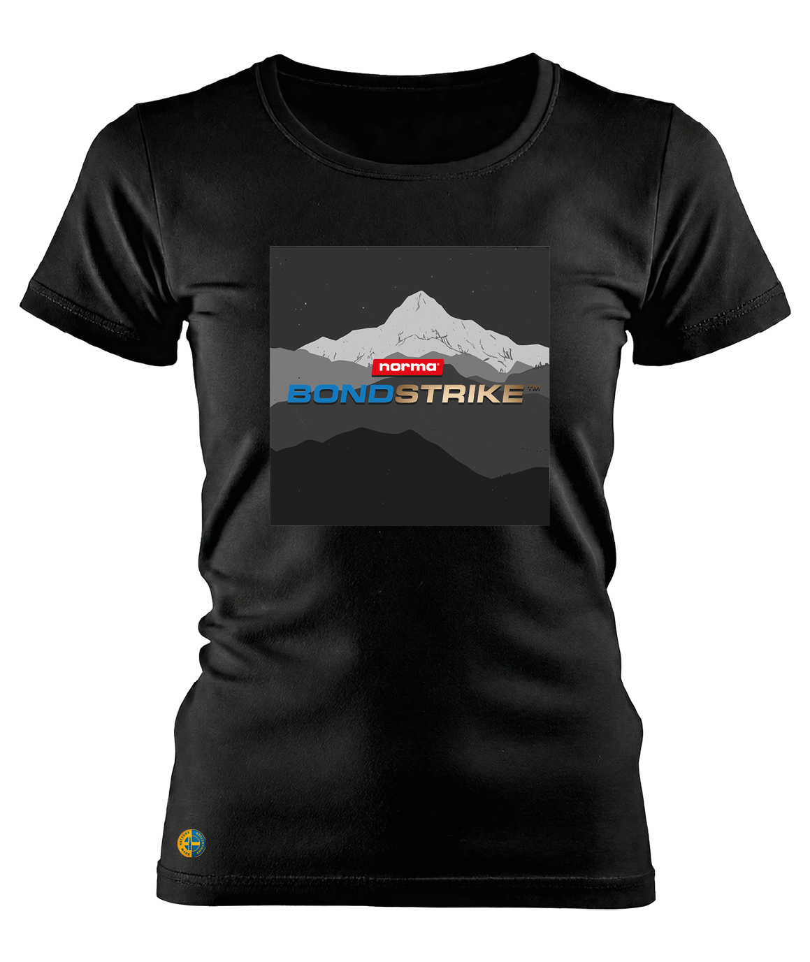 NORMA® BONDSTRIKE Vintage Mountains dam t-shirt - 5