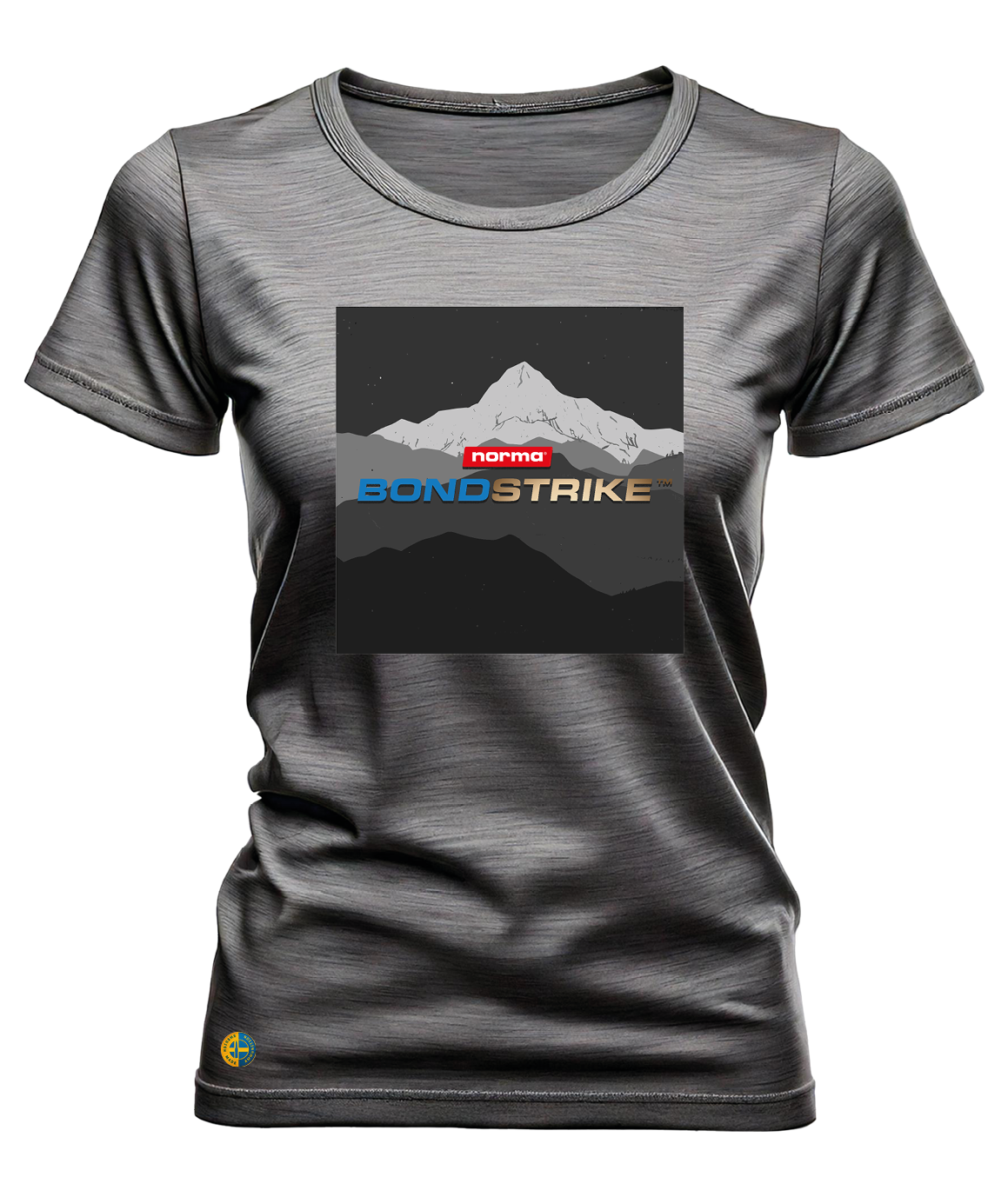 NORMA® BONDSTRIKE Vintage Mountains dam t-shirt
