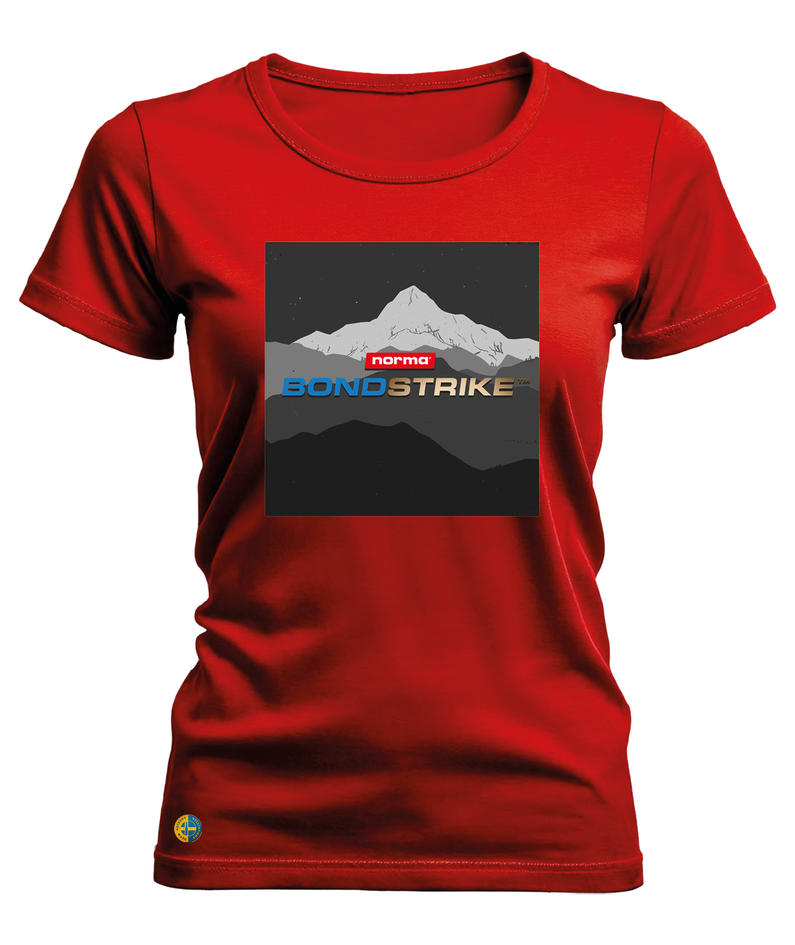 NORMA® BONDSTRIKE Vintage Mountains dam t-shirt - 3